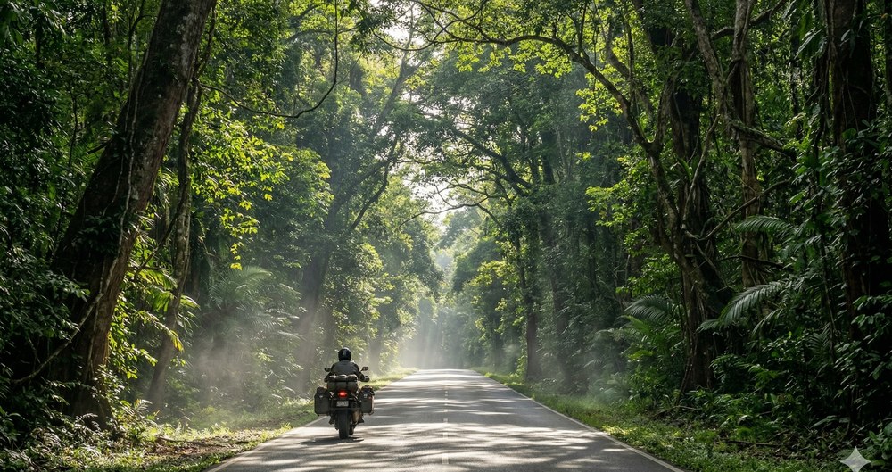 Malaysia on Two Wheels: Peninsular Roads and the Pan Borneo Highway