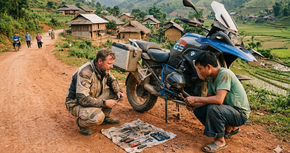 When Your Bike Breaks Down in Southeast Asia